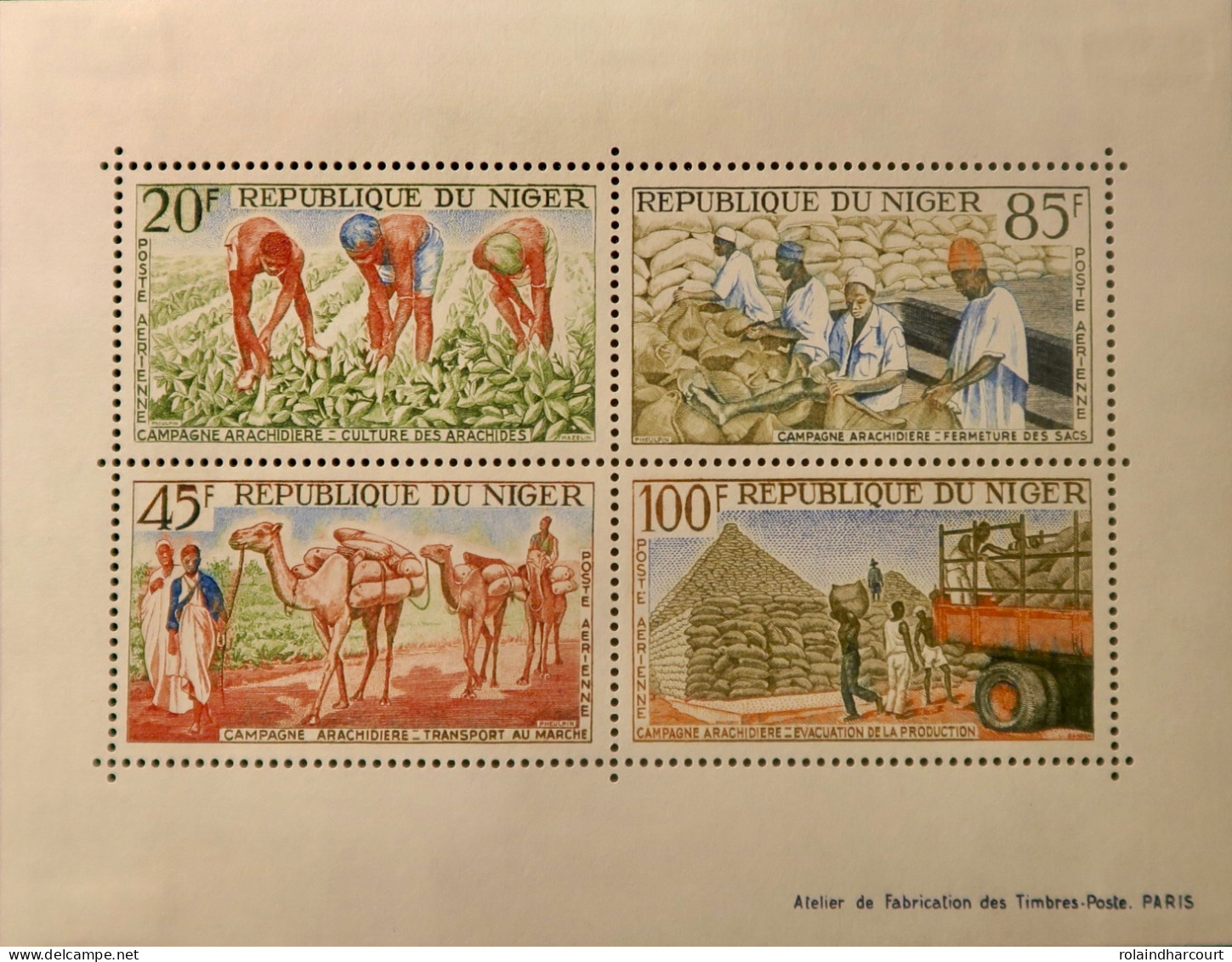 LP3844/2287 - NIGER - 1963 - POSTE AERIENNE - BLOC N°2 NEUF* - Níger (1960-...)