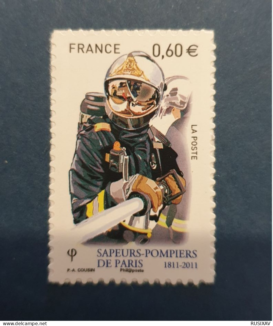 FRANCE 2011 Autoadhésif N° 601 SAPEURS-POMPIERS - Unused Stamps