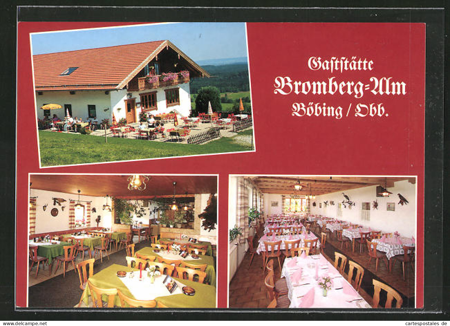 AK Böbing /Obb., Gasthaus Bromberg-Alm, Bromberg 10  - Other & Unclassified