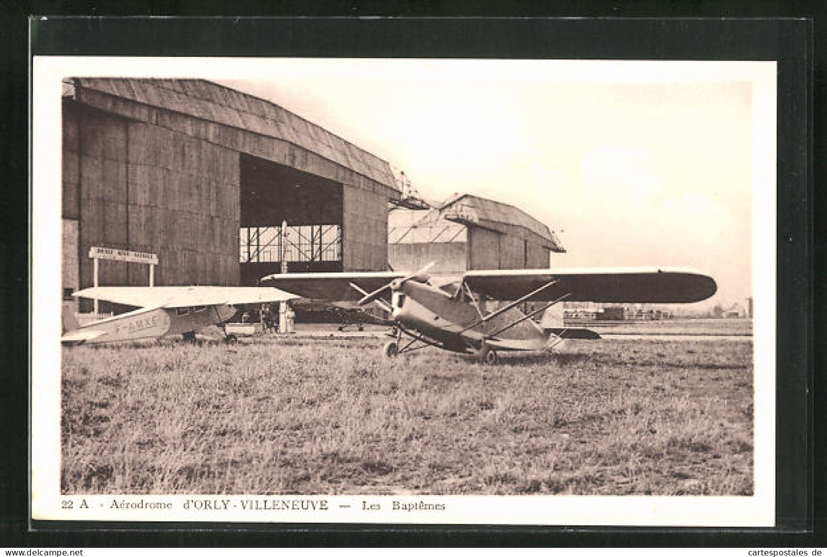 AK Orly, Aérodrome D`Orly-Villeneuve, Les Baptêmes  - Andere & Zonder Classificatie