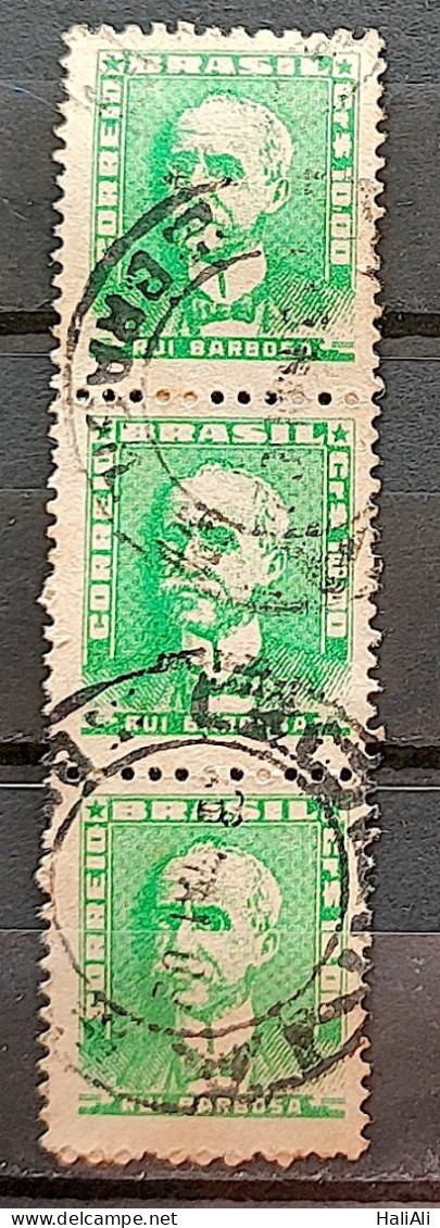 Brazil Regular Stamp RHM 508 Great-granddaughter Rui Barbosa 1960 Terno Circulated 1 - Oblitérés