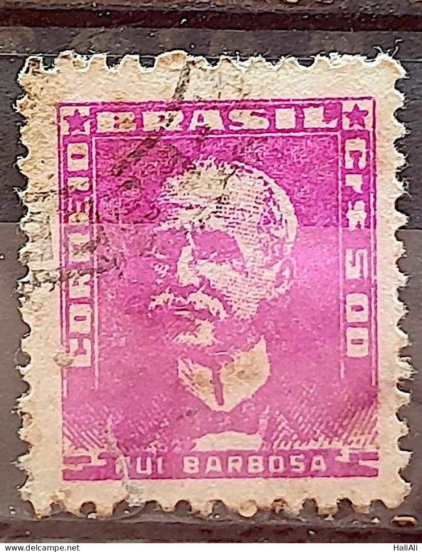 Brazil Regular Stamp RHM 507 Great-granddaughter Rui Barbosa 1961 Circulated 9 - Used Stamps