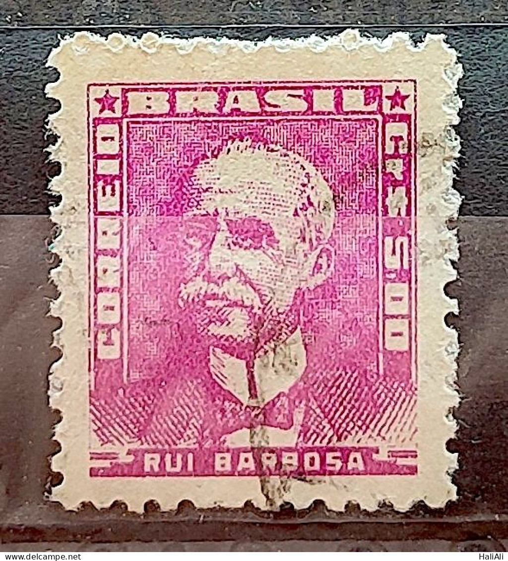 Brazil Regular Stamp RHM 507 Great-granddaughter Rui Barbosa 1961 Circulated 3 - Usati