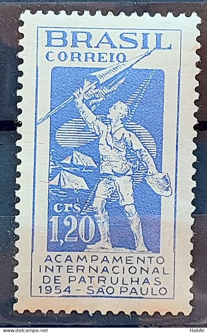 C 342 Brazil Stamp International Patrol Camp Sao Paulo Scouting 1954 - Unused Stamps