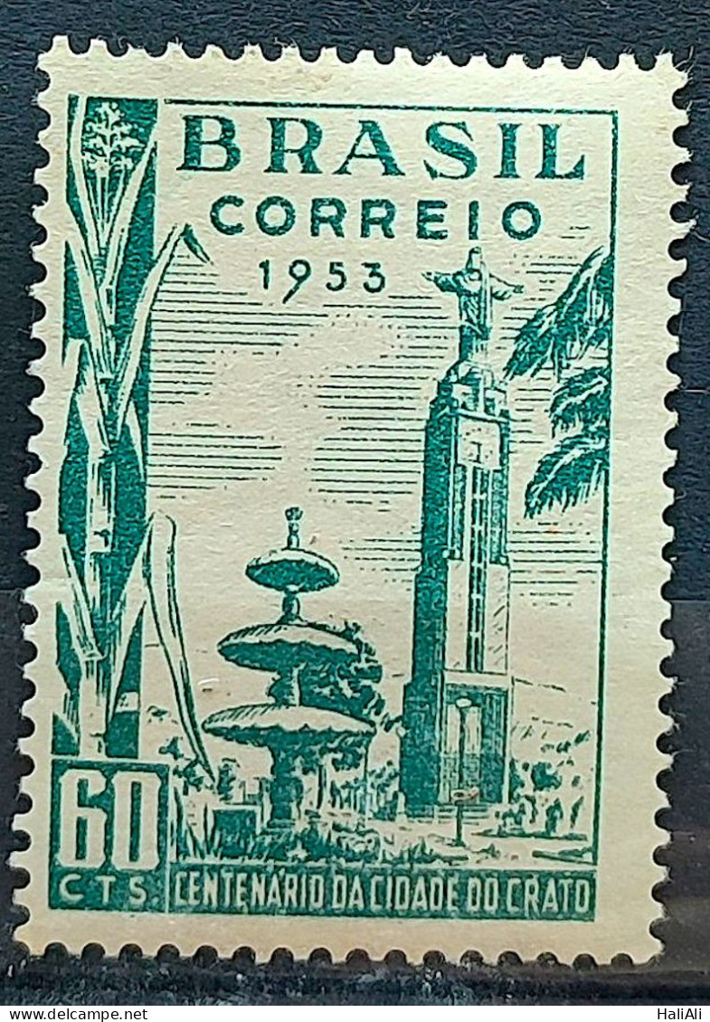 C 317 Brazil Stamp Centenary Of Crato Ceara Clock 1953 - Neufs