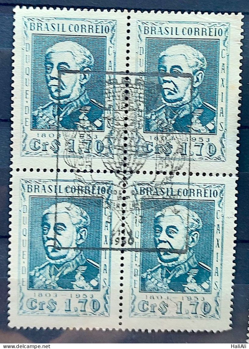 C 309 Brazil Stamp Duque De Caxias Military 1953 Block Of 4 CBC - Ungebraucht