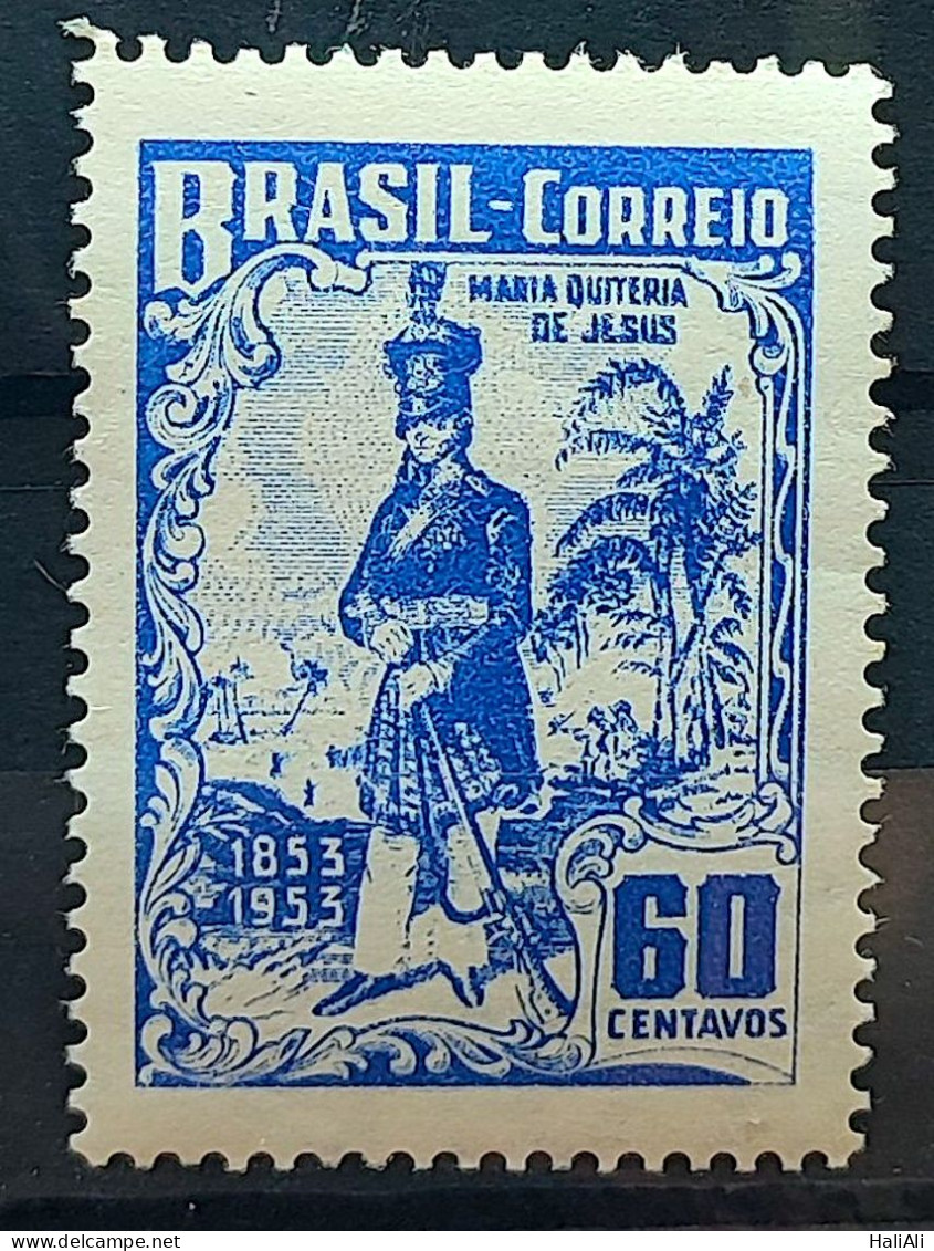 C 305 Brazil Stamp Maria Quiteria De Jesus Military Woman 1953 - Ungebraucht