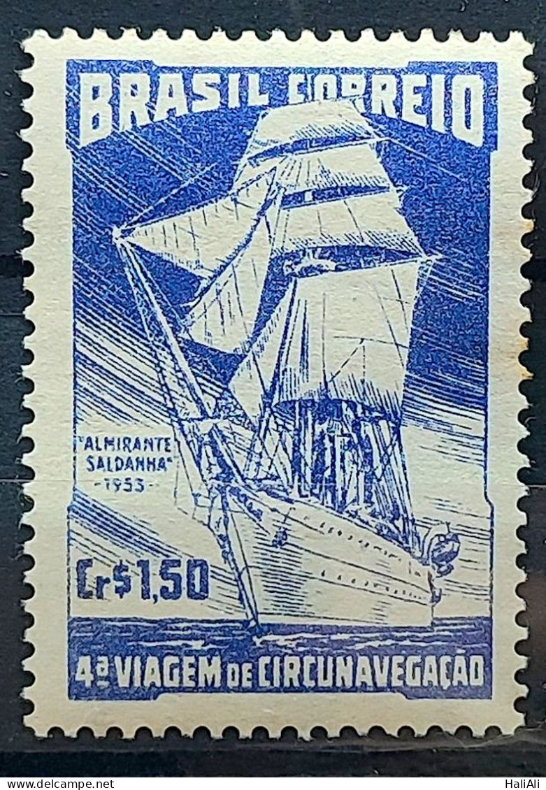 C 299 Brazil Stamp School Ship Admiral Saldanha Navy Military 1953 - Ungebraucht