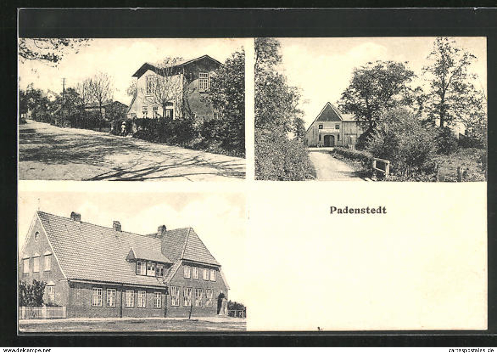 AK Padenstedt, Gasthaus Und Andere Gebäude Der Ortschaft  - Autres & Non Classés