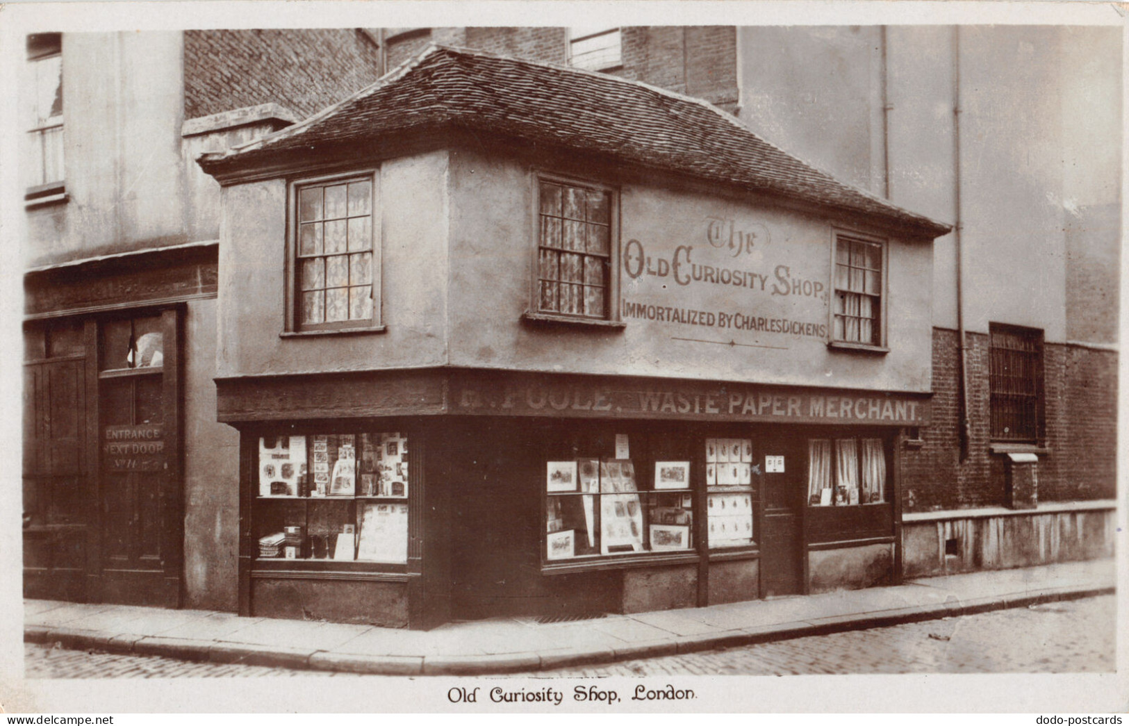 R296735 Old Curiosity Shop. London. Fielder And Henderson - Other & Unclassified