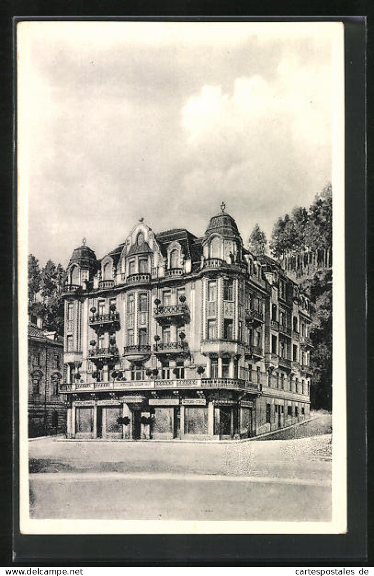 AK Marienbad, Hotel Pension Königsvilla  - Tchéquie