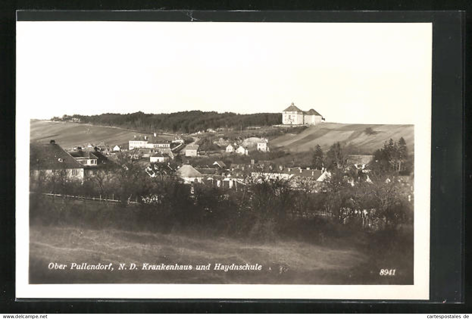 AK Oberpullendorf, Krankenhaus Und Haydnschule  - Autres & Non Classés