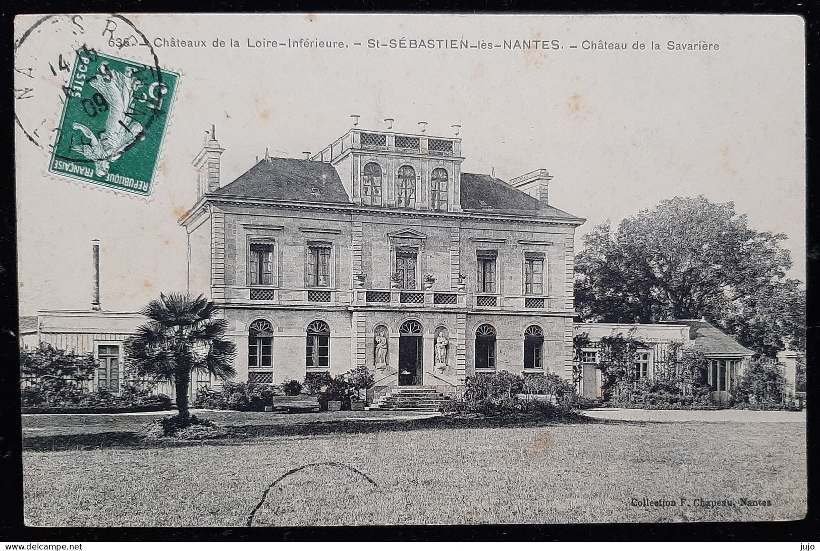 44 - Château De La Loire Inférieure - St SEBASTIEN Les NANTES - Château De La Savarière - Autres & Non Classés