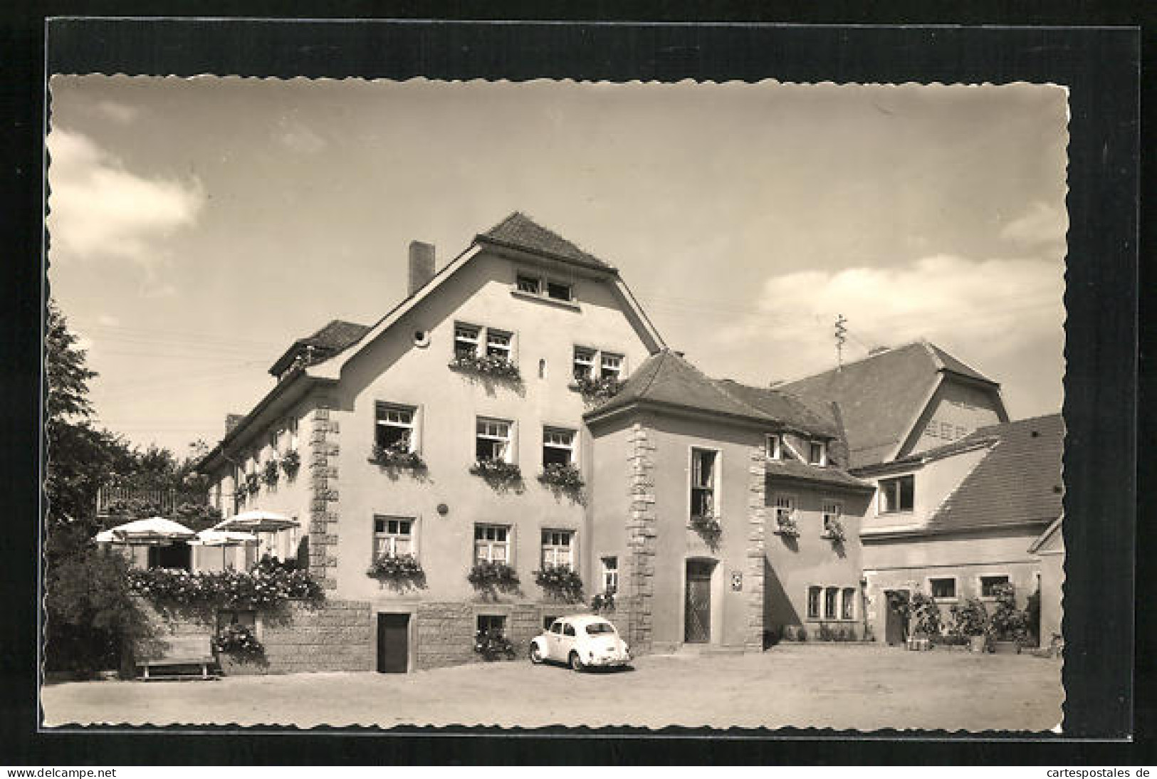 Foto-AK Marktleugast, Gasthaus Mit Auto  - Sonstige & Ohne Zuordnung