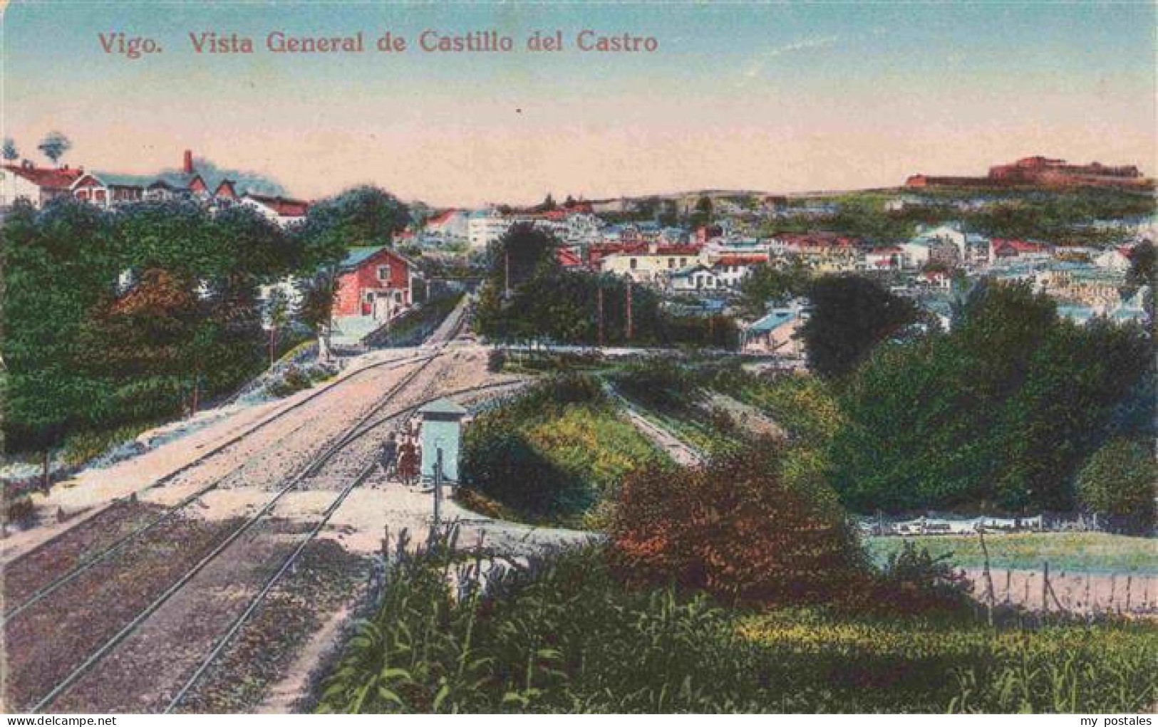 73975993 VIGO_Galicia_ES Vista General De Castillo Del Castro - Sonstige & Ohne Zuordnung