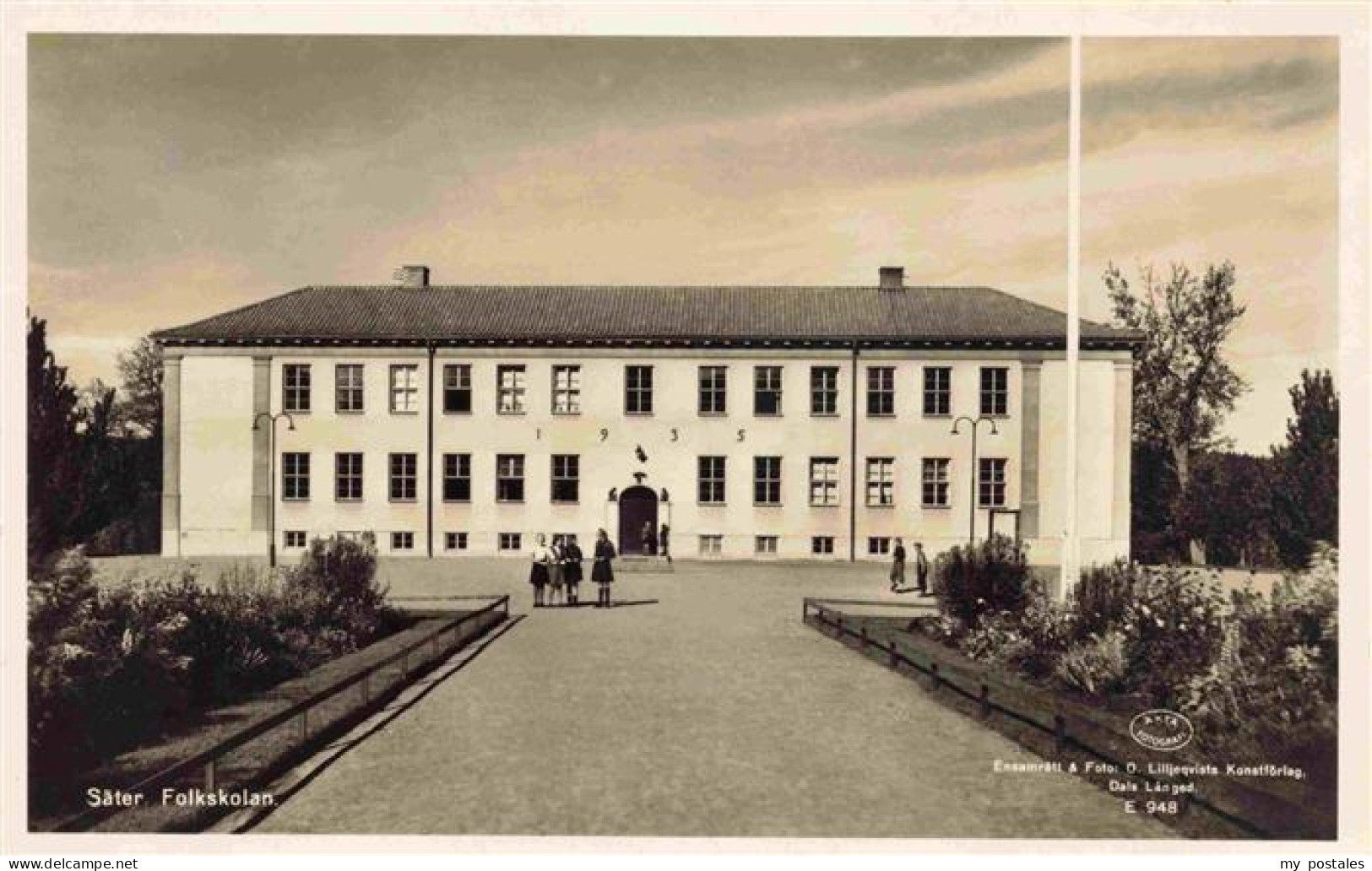 73975985 Saeter_Dalarna_Sweden Folkskolan - Schweden