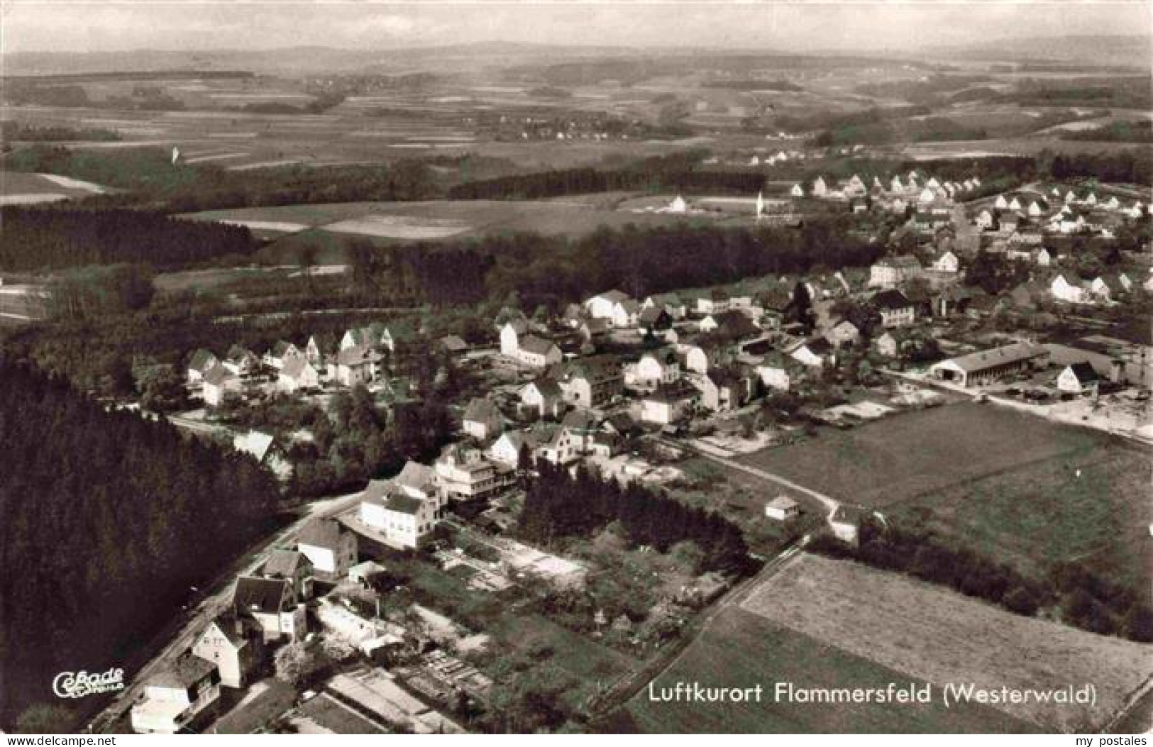 73975887 Flammersfeld Panorama Luftkurort Im Westerwald - Autres & Non Classés