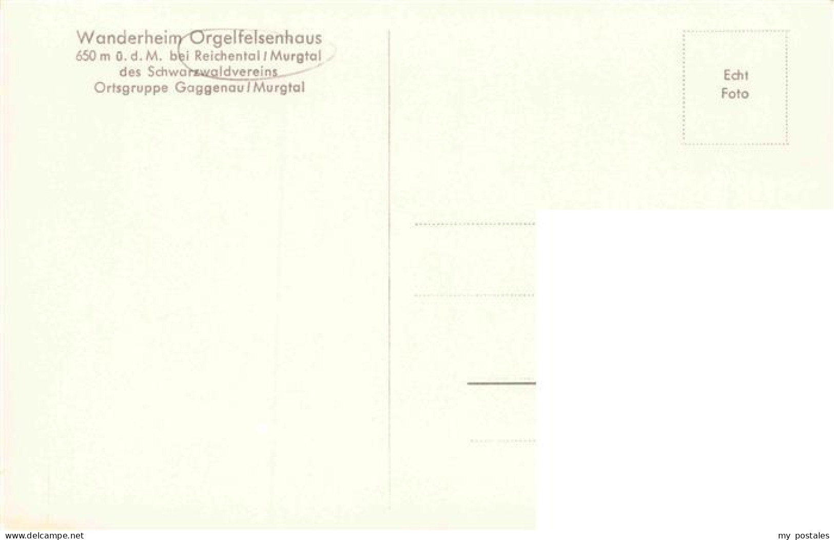 73975886 Reichental_Gernsbach_Murgtal_BW Wanderheim Orgelfelsenhaus - Gernsbach