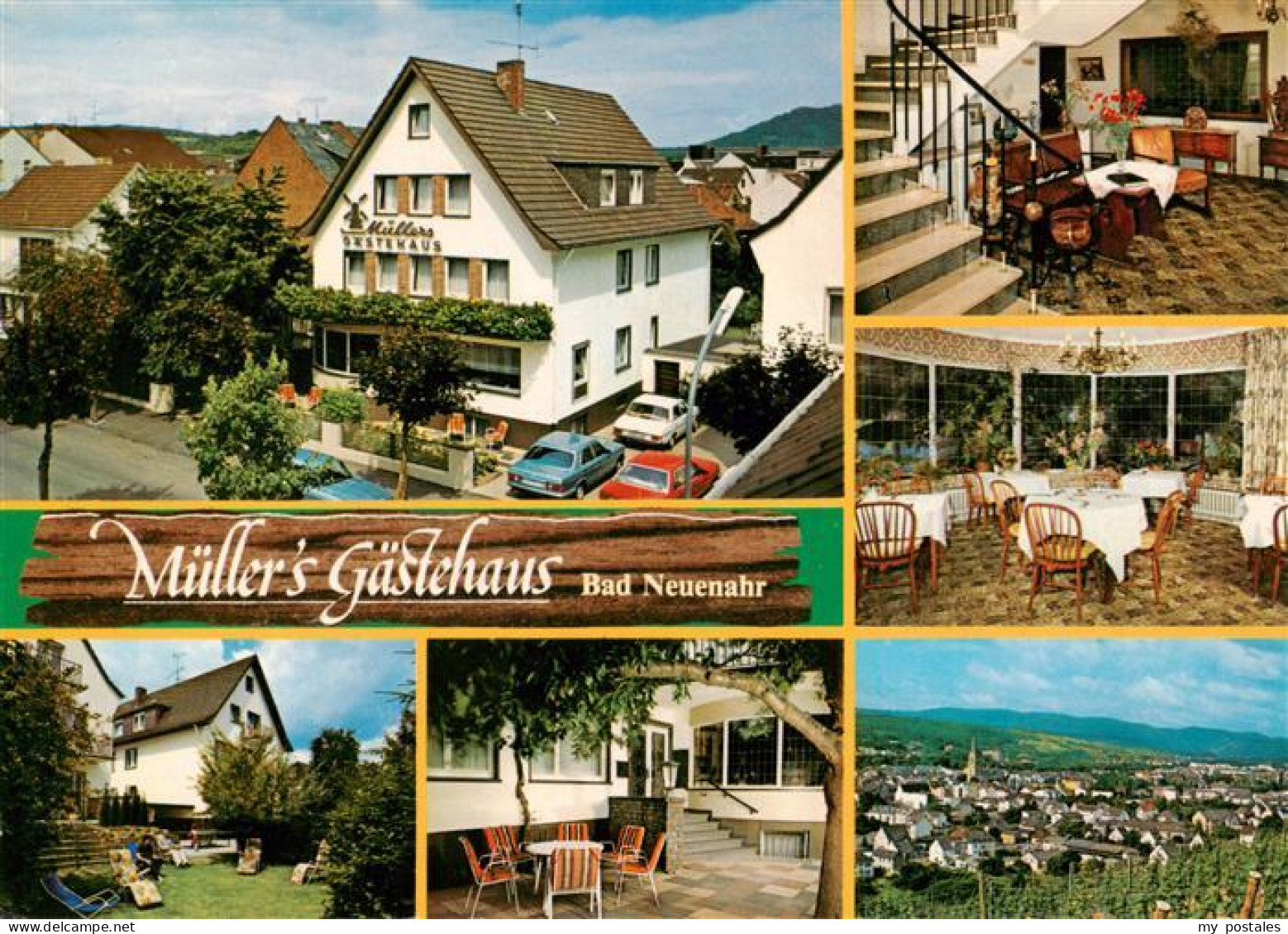 73945308 Bad_Neuenahr-Ahrweiler Muellers Gaestehaus Gastraeume Treppe Panorama - Bad Neuenahr-Ahrweiler