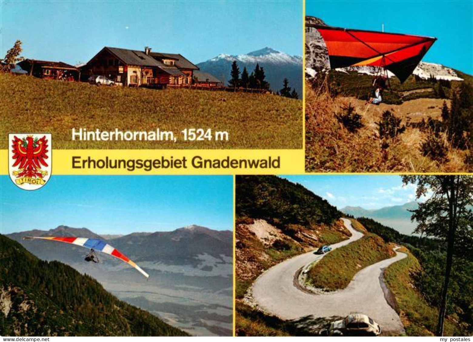 73945307 Gnadenwald_Tirol_AT Hinterhornalm Drachenfliger Serpentinen - Other & Unclassified