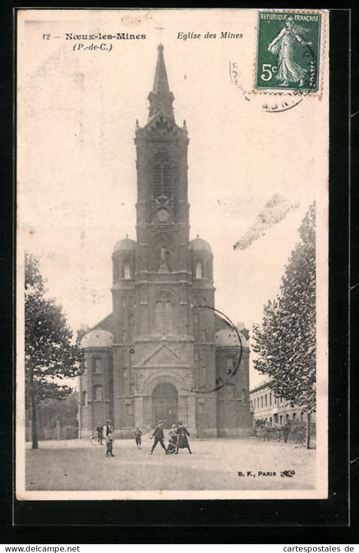 CPA Noeux-les-Mines, Eglise Des Mines  - Noeux Les Mines