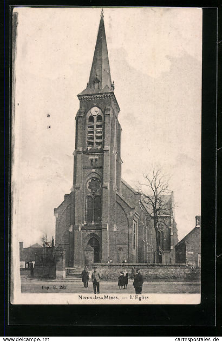 CPA Noeux-les-Mines, L`Èglise  - Noeux Les Mines