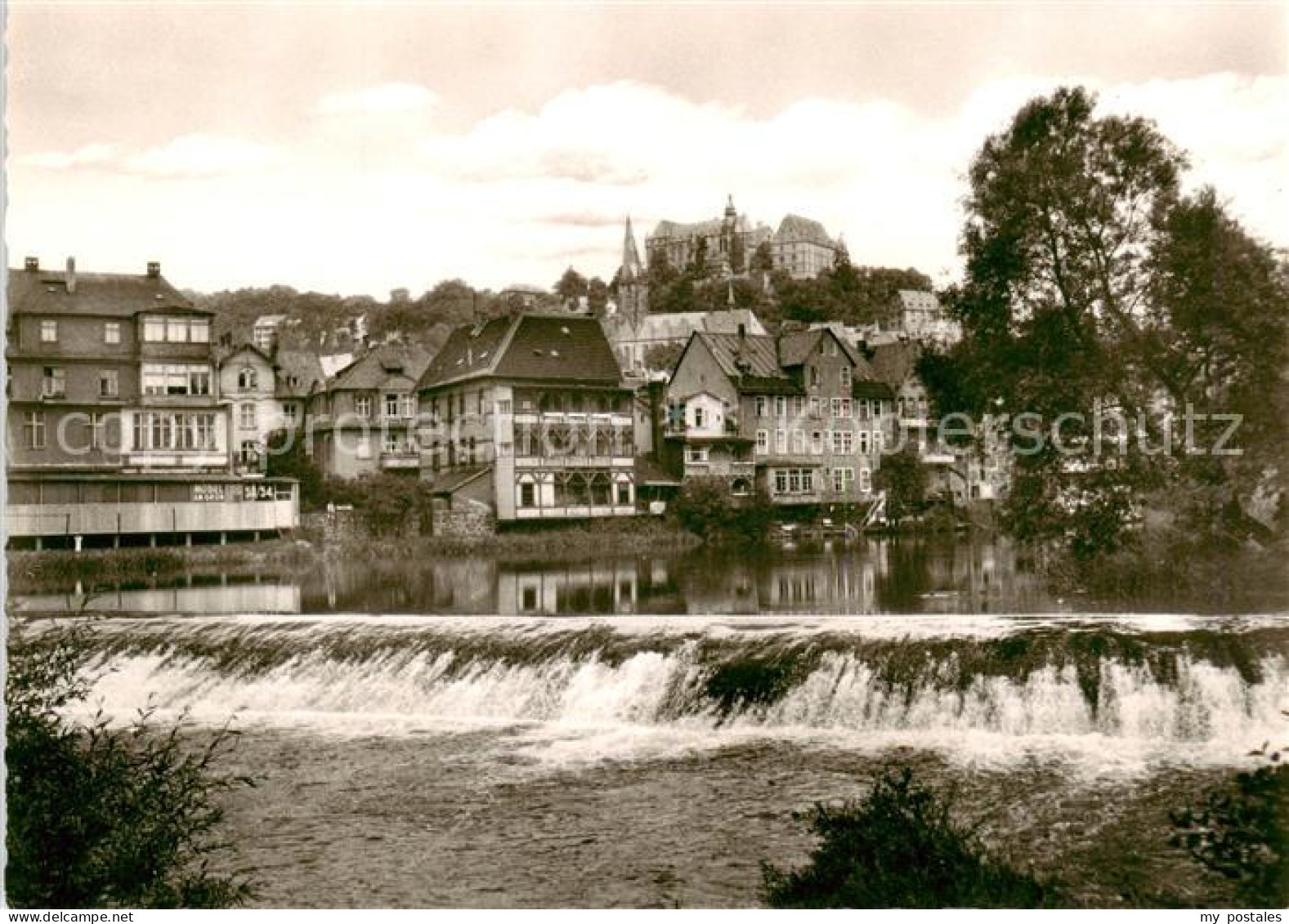 73865404 Marburg Lahn Partie Am Wehr Marburg Lahn - Marburg