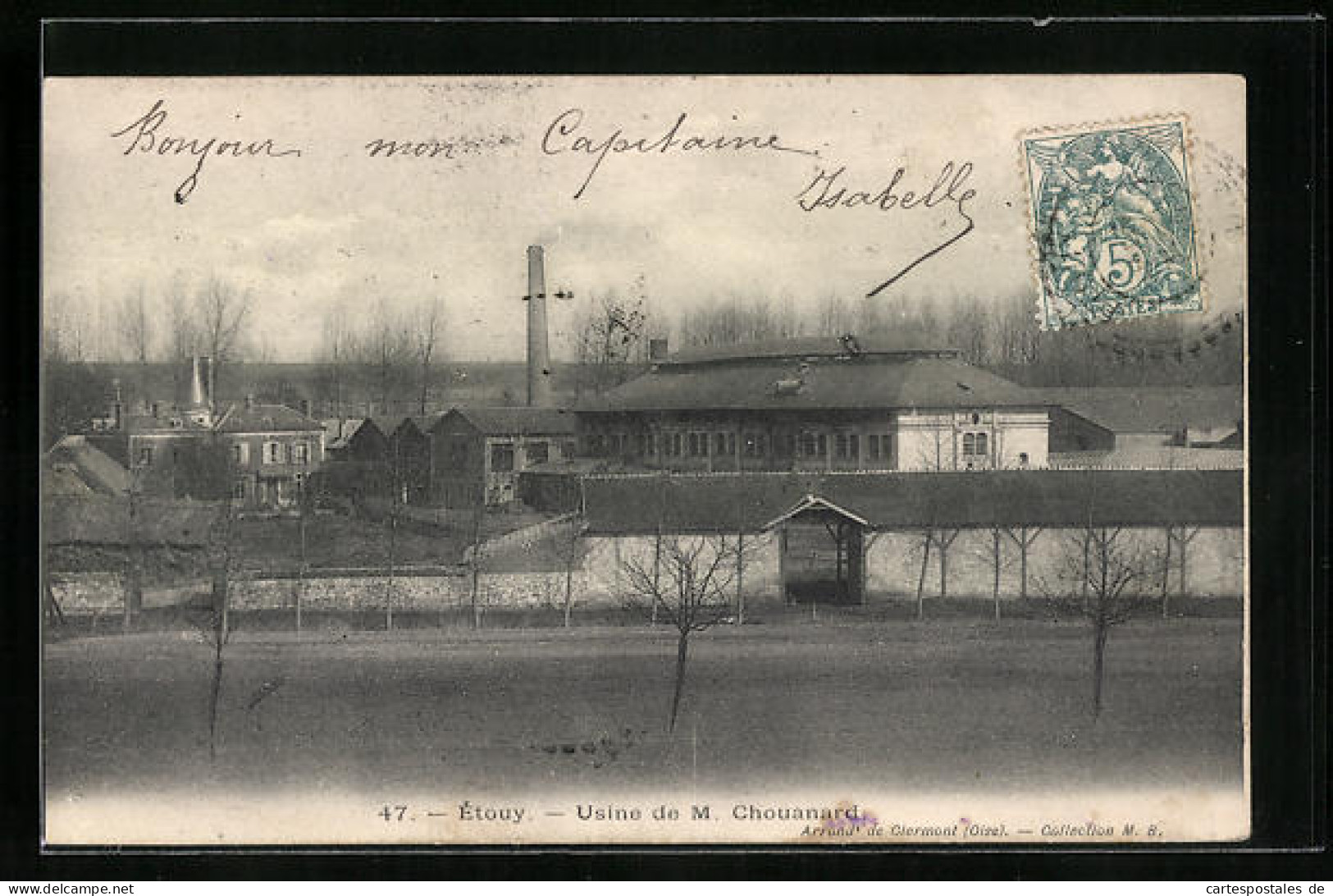 CPA Étouy, Usine De M. Chouanard  - Other & Unclassified