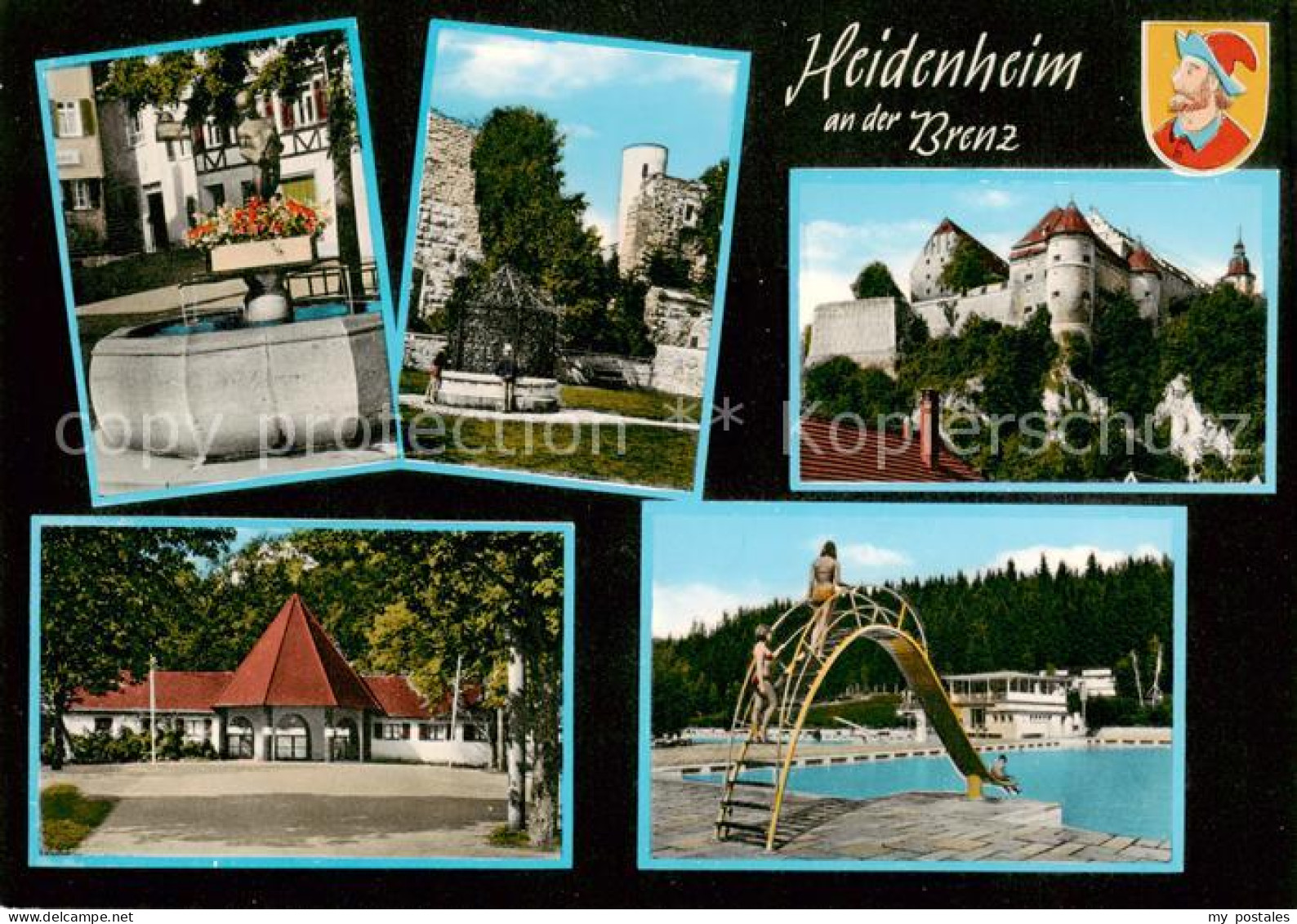 73865362 Heidenheim Brenz Wedelbrunnen Brunnenhof Schloss Hellenstein Naturtheat - Heidenheim