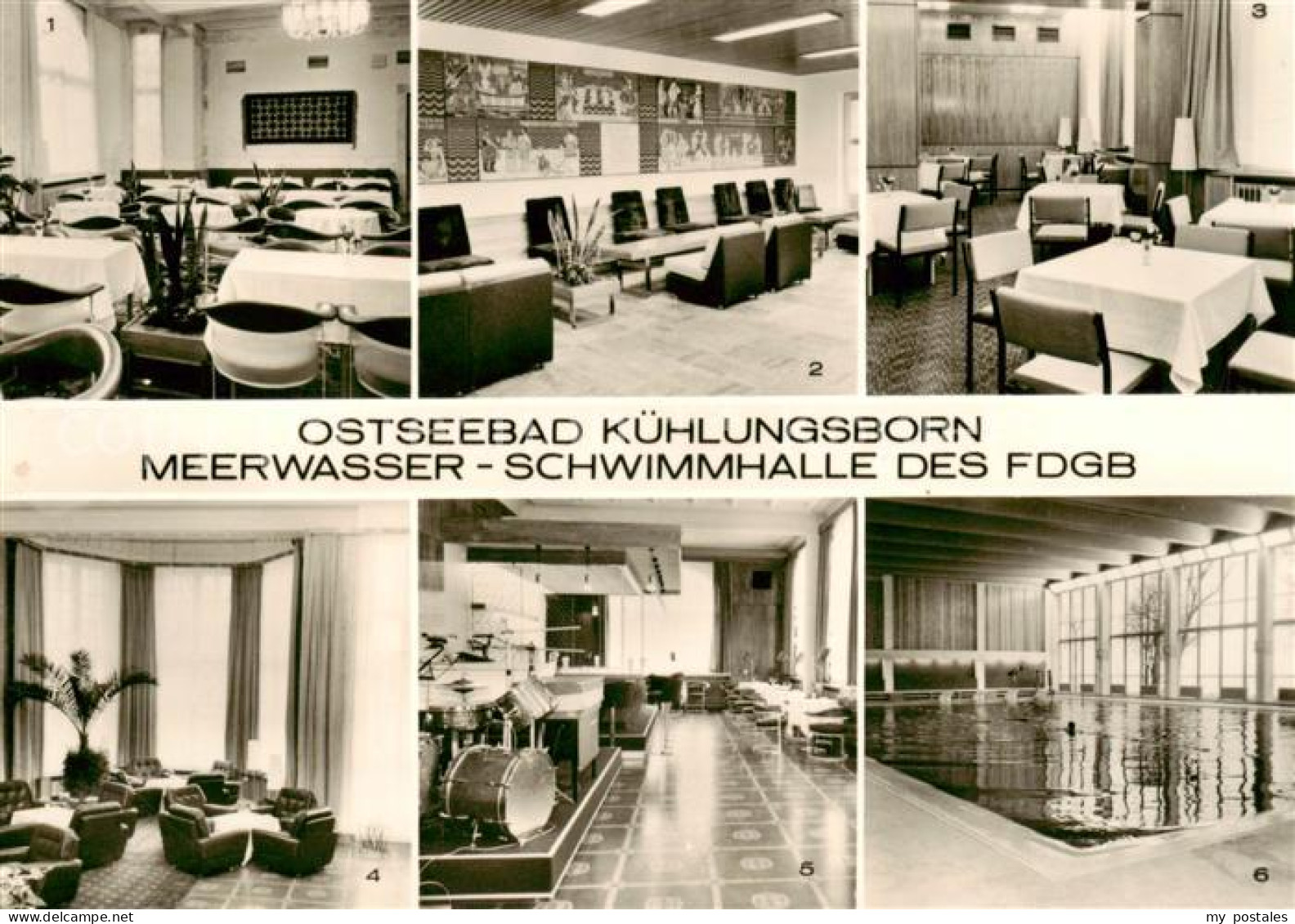 73865330 Kuehlungsborn Ostseebad Meerwasser Schwimmhalle Tagescafe Eingangshalle - Kühlungsborn