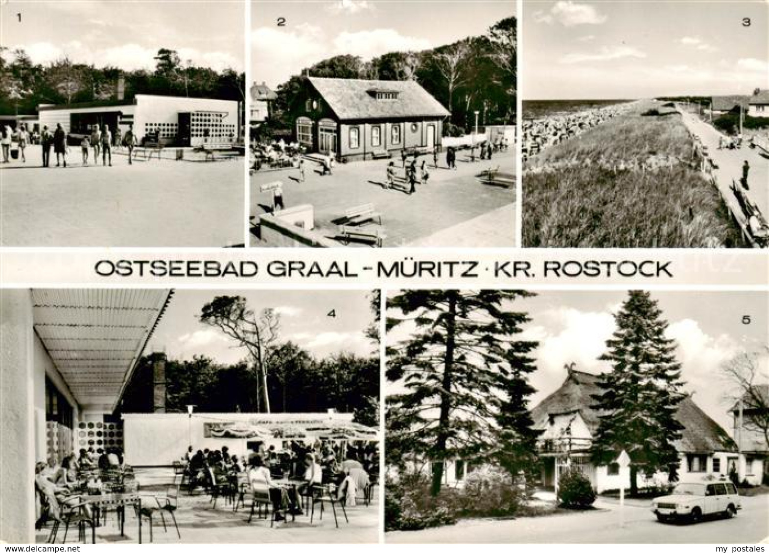 73865326 Graal-Mueritz Ostseebad Broiler Gaststaette Milchbar Seestern Strandpro - Graal-Müritz