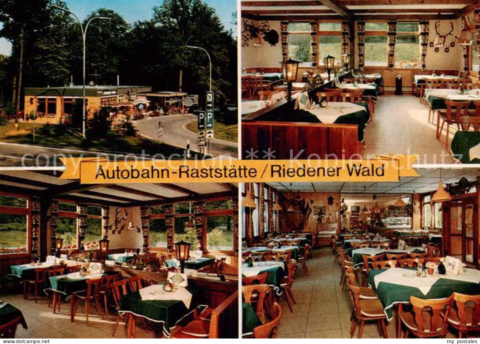 73865275 Hausen Wuerzburg Autobahn Raststaette Riedener Wald Restaurant Hausen W - Sonstige & Ohne Zuordnung