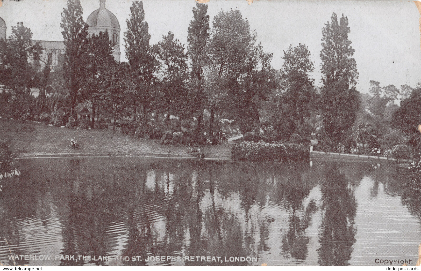 R297846 Waterlow Park. The Lake And St. Josephs Retreat. London. The Star Series - Autres & Non Classés