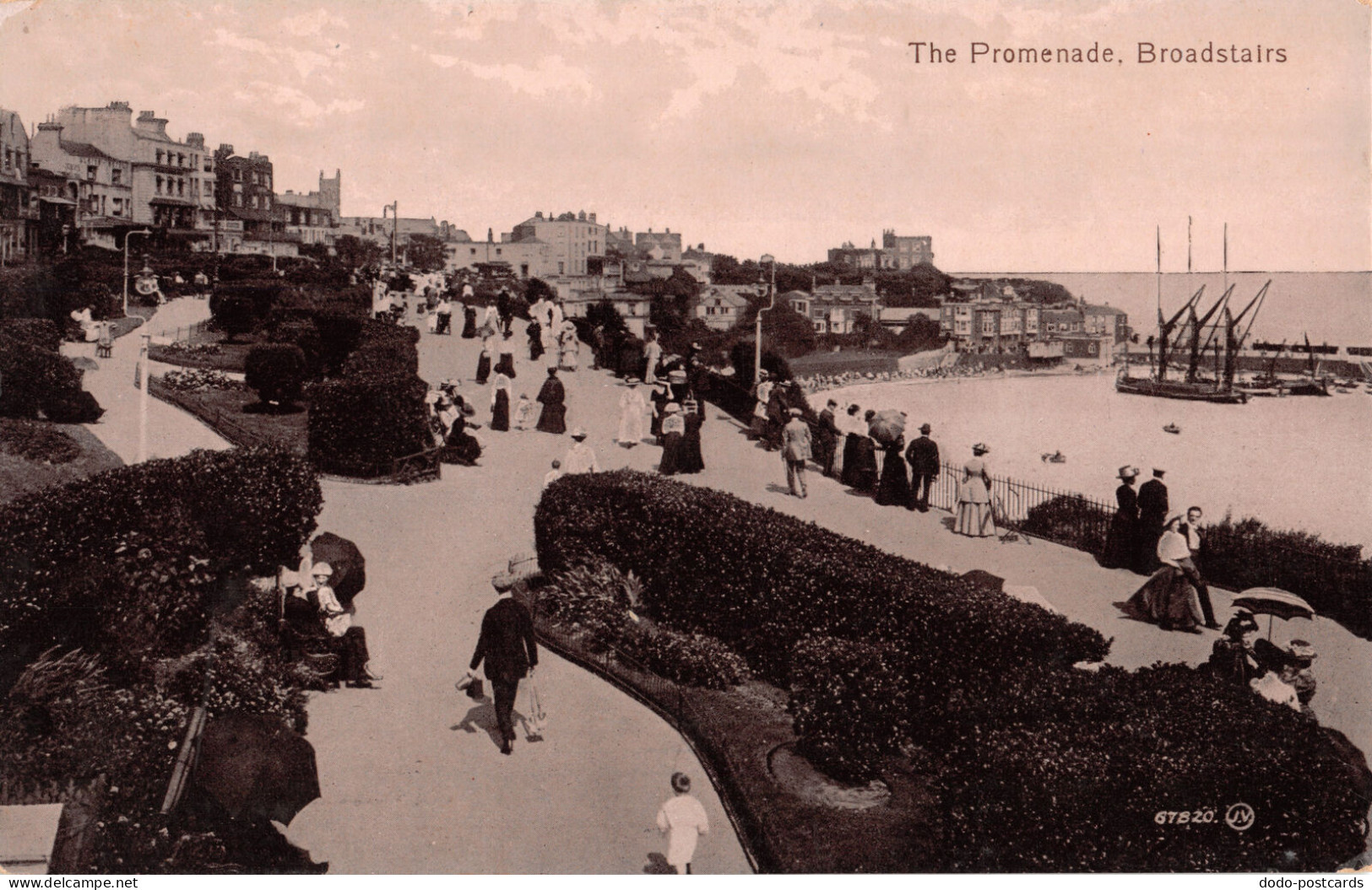 R296232 The Promenade. Broadstairs. 67820. Valentines Series - Monde