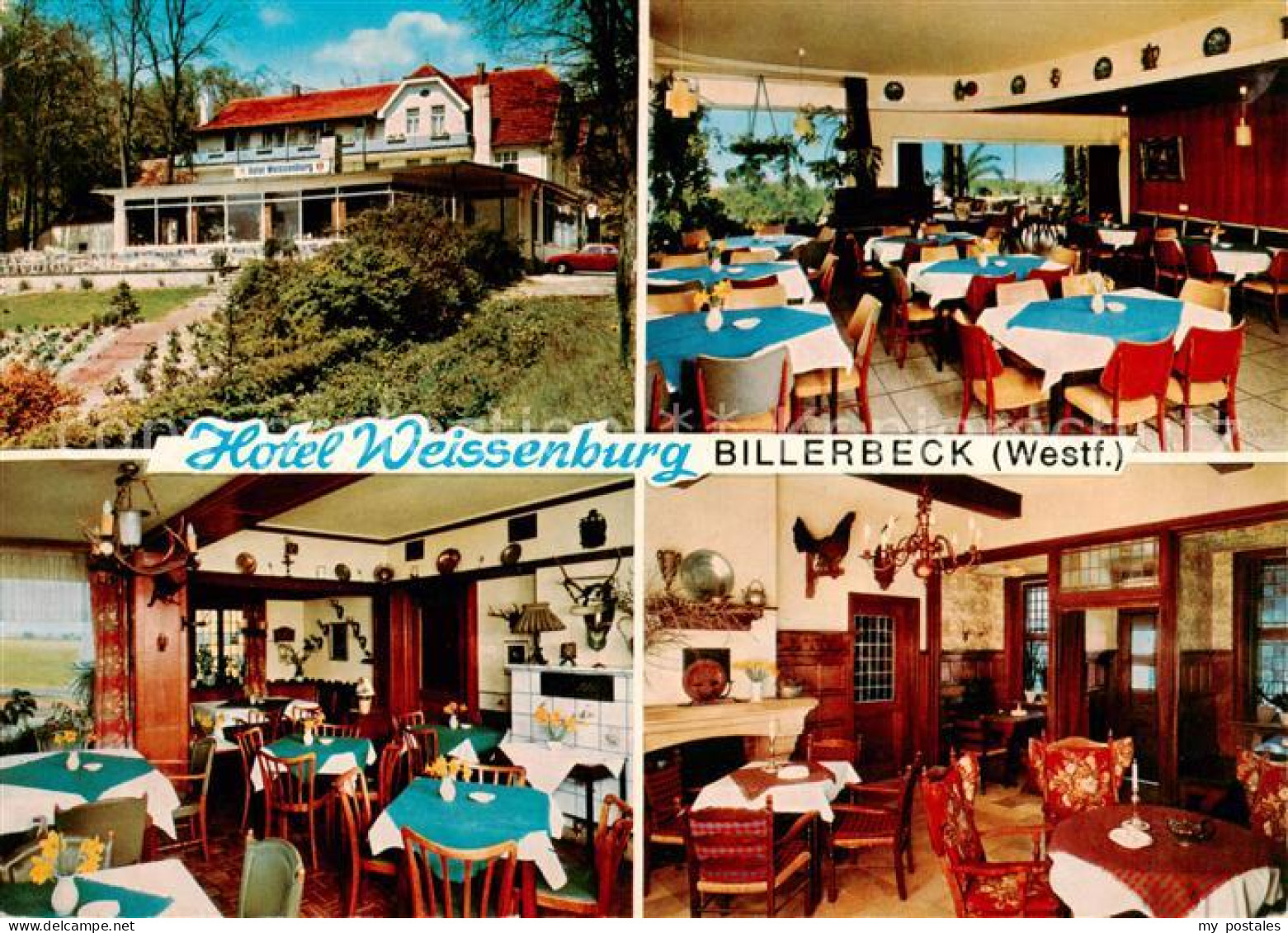 73865221 Billerbeck Westfalen Hotel Weissenburg Restaurant Billerbeck Westfalen - Andere & Zonder Classificatie