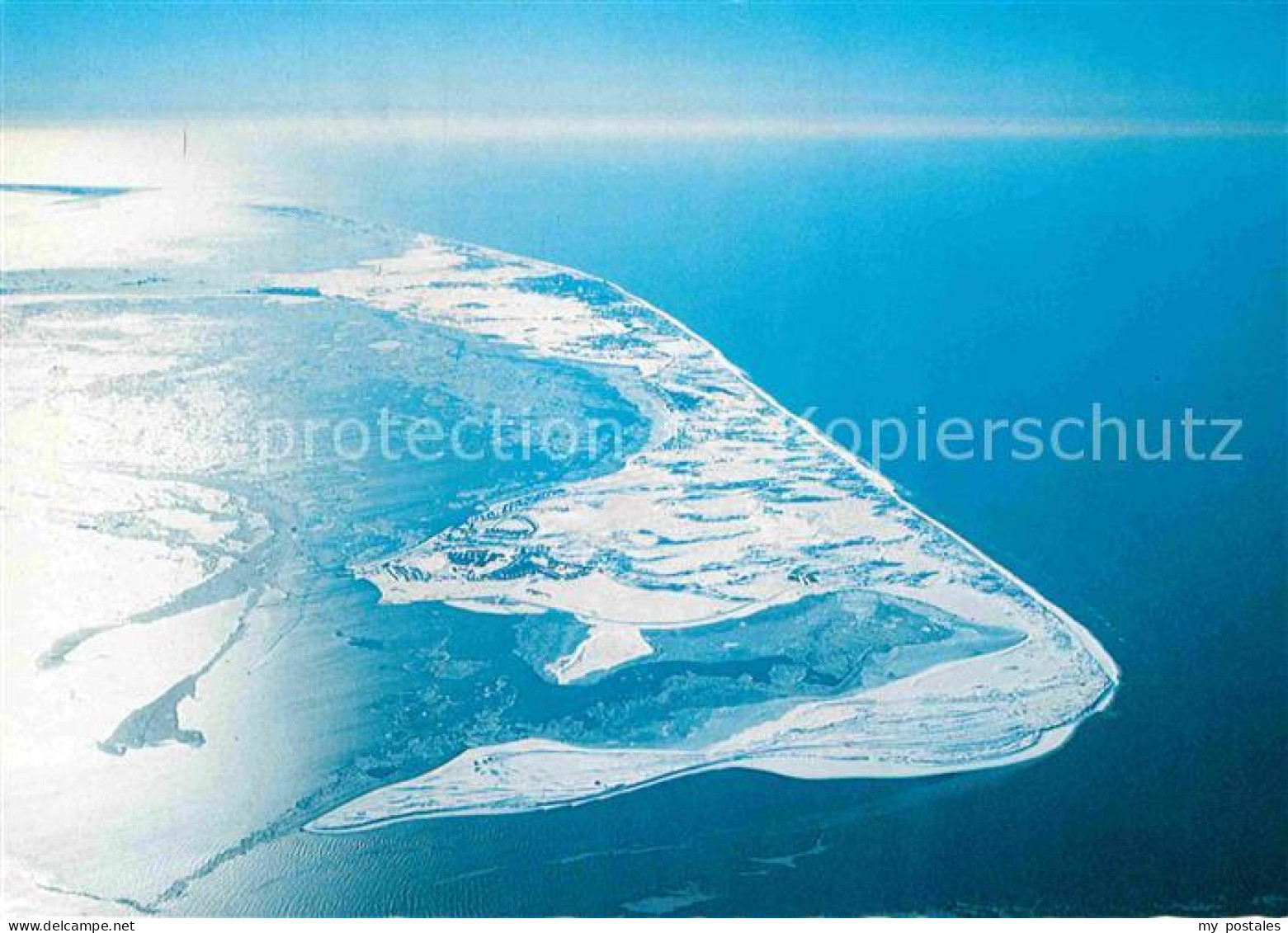 72872742 Sylt Fliegeraufnahme Im Winter Von Norden Insel Sylt - Sylt