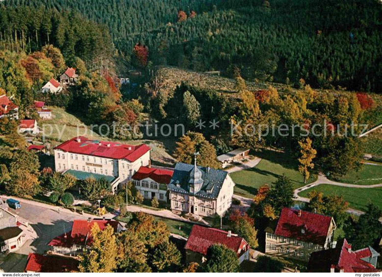 72872713 Hahnenklee-Bockswiese Harz Fliegeraufnahme Hotel Hannover Hahnenklee - Goslar