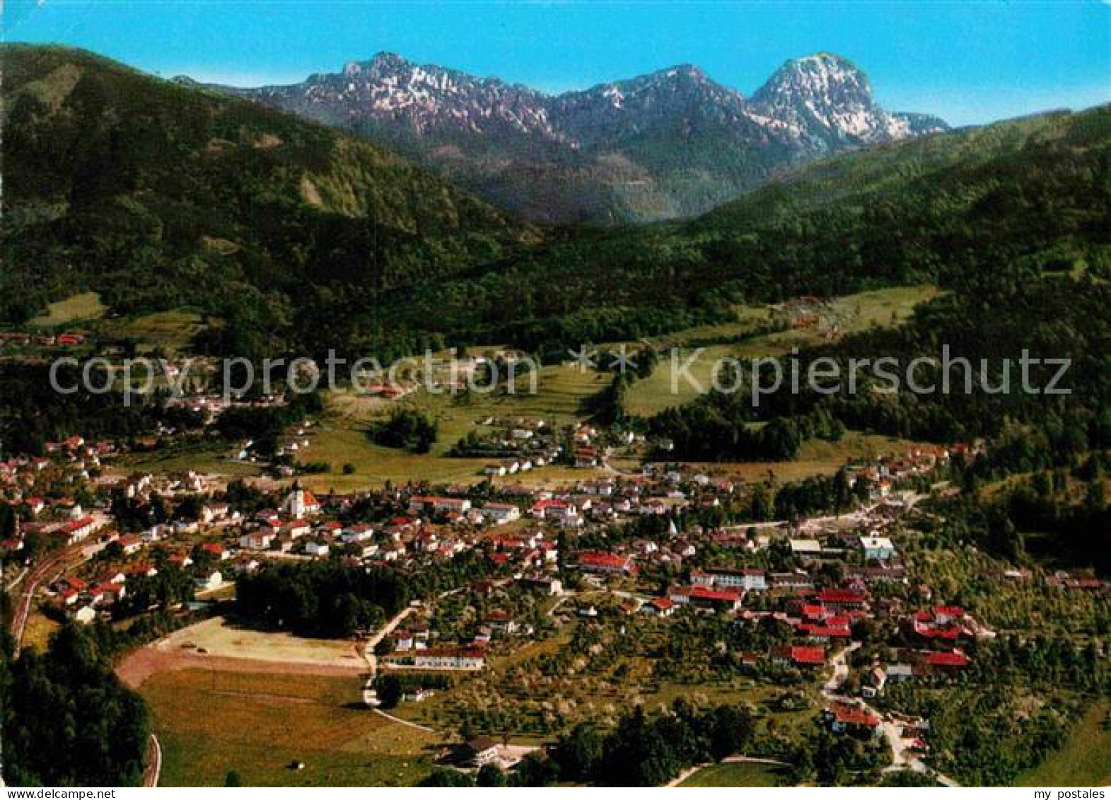 72872528 Bad Feilnbach Mit Blick Zum Wendelstein Bayerische Alpen Fliegeraufnahm - Sonstige & Ohne Zuordnung