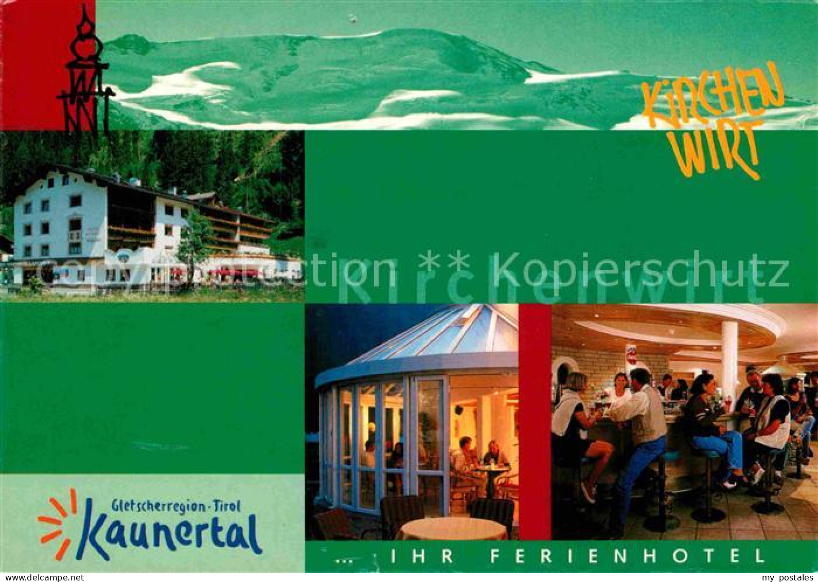 72872466 Feichten Kaunertal Hotel Restaurant Kirchenwirt Tirol - Andere & Zonder Classificatie