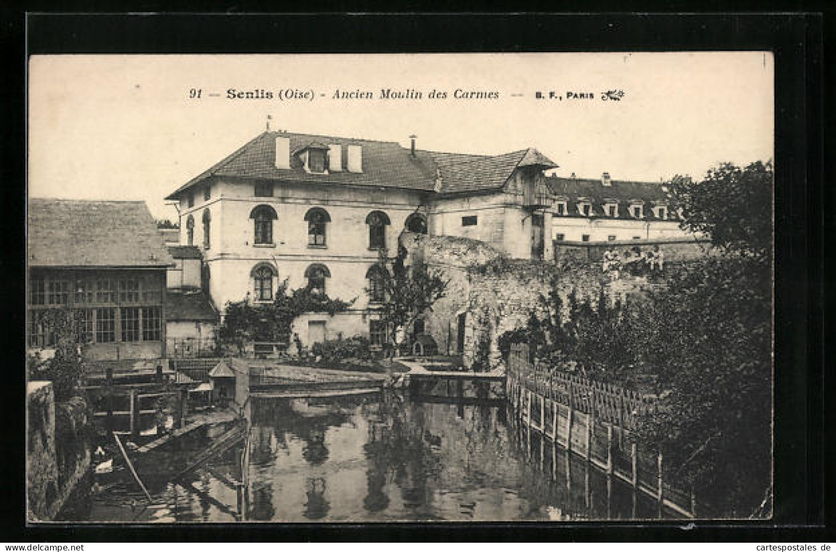CPA Senlis, Ancien Moulin Des Carmes  - Senlis