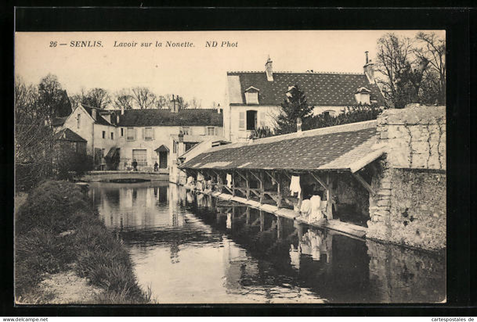 CPA Senlis, Lavoir Sur La Nonette  - Senlis