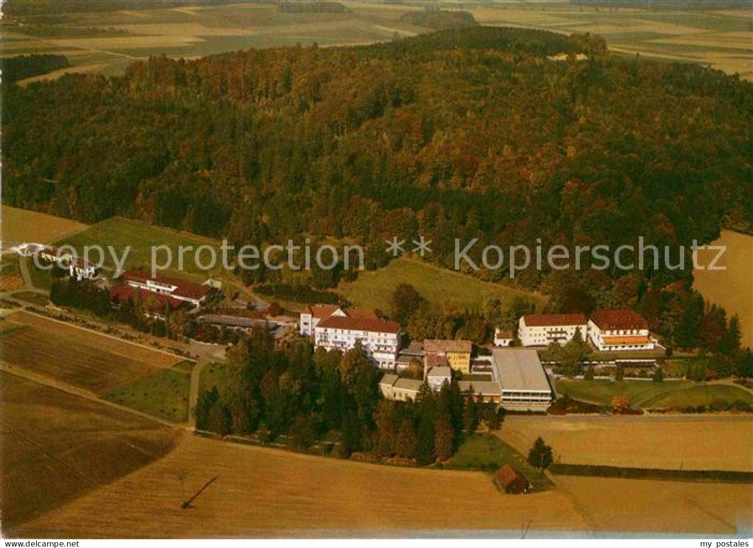 72872307 Biberach Riss Kneipp Sanatorium Jordanbad Fliegeraufnahme Biberach - Biberach