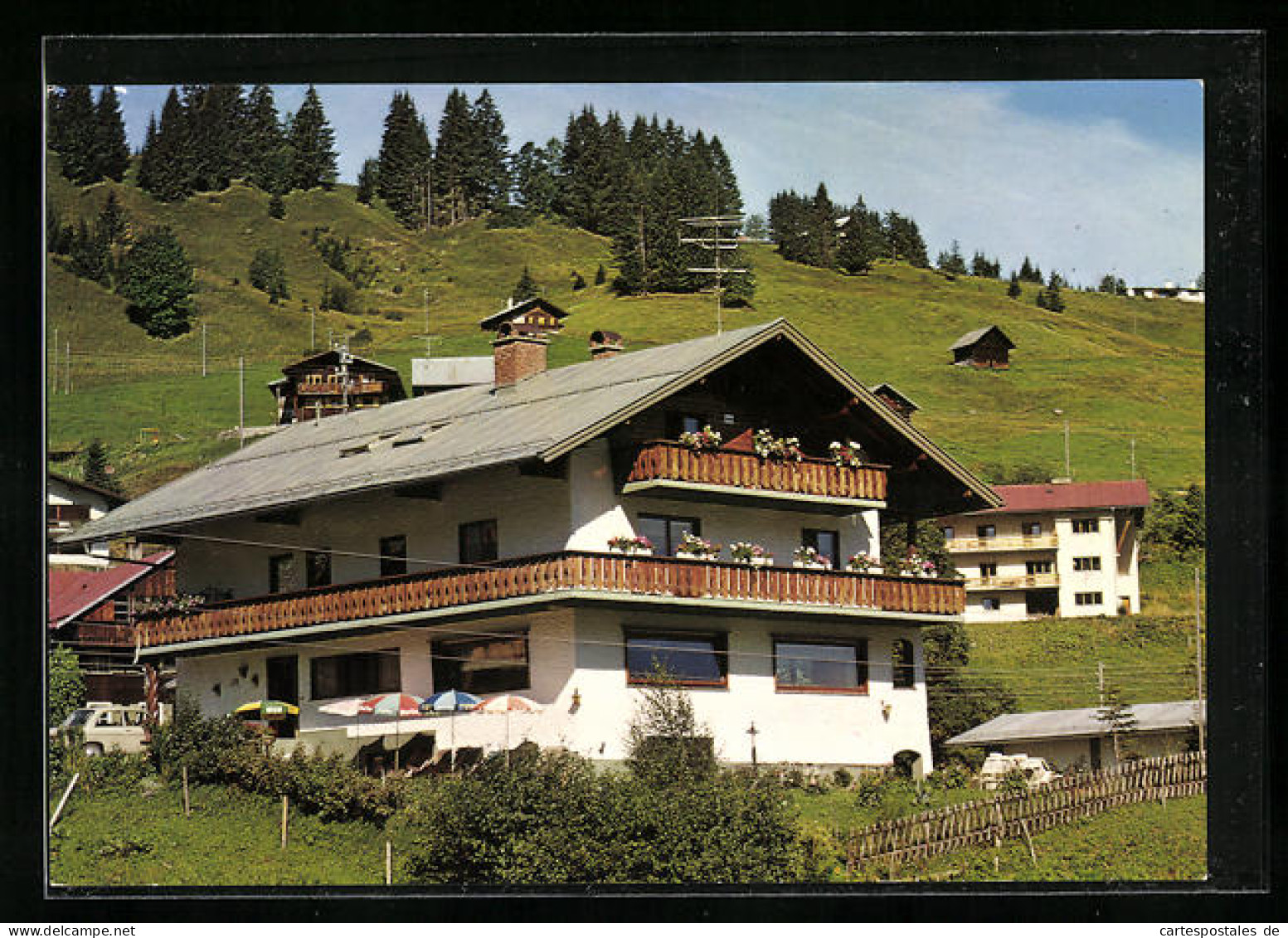 AK Hirschegg, Gasthaus Breuer Mit Umgebung  - Other & Unclassified