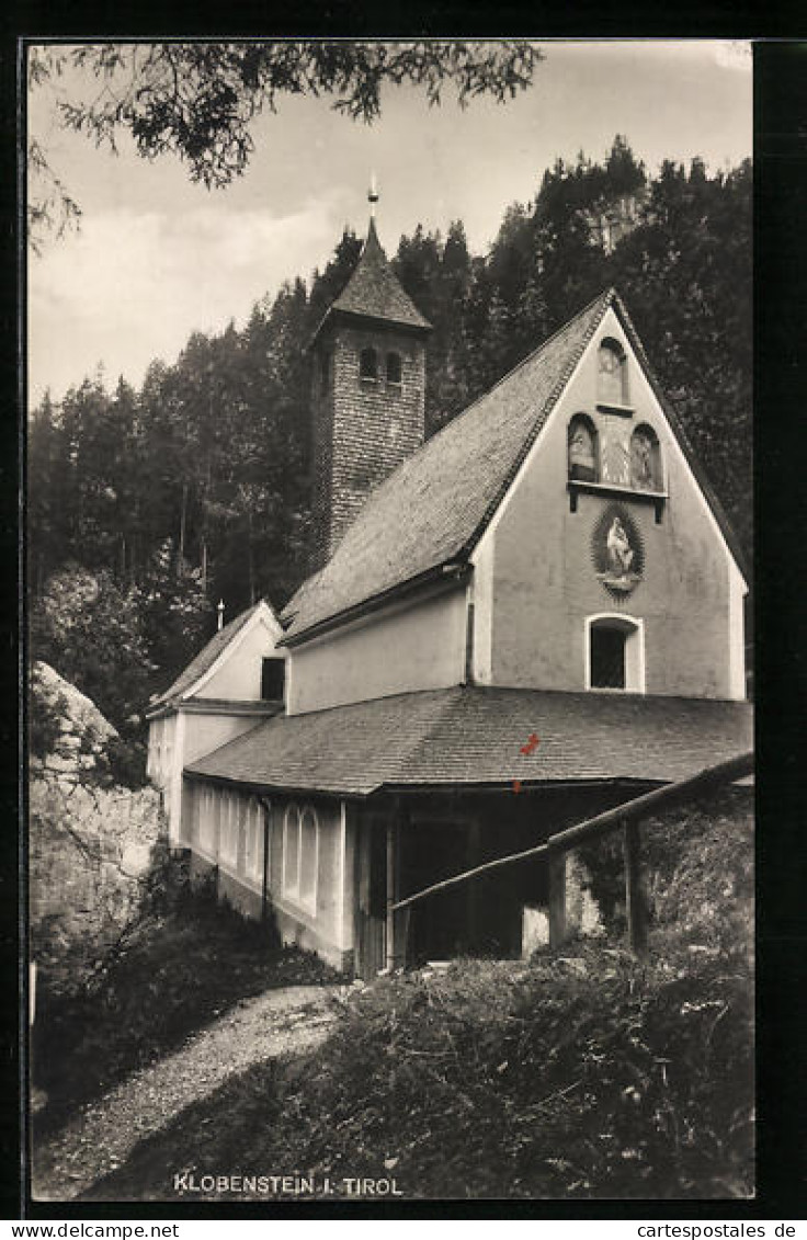 AK Klobenstein, Kirche Mit Umgebung  - Other & Unclassified