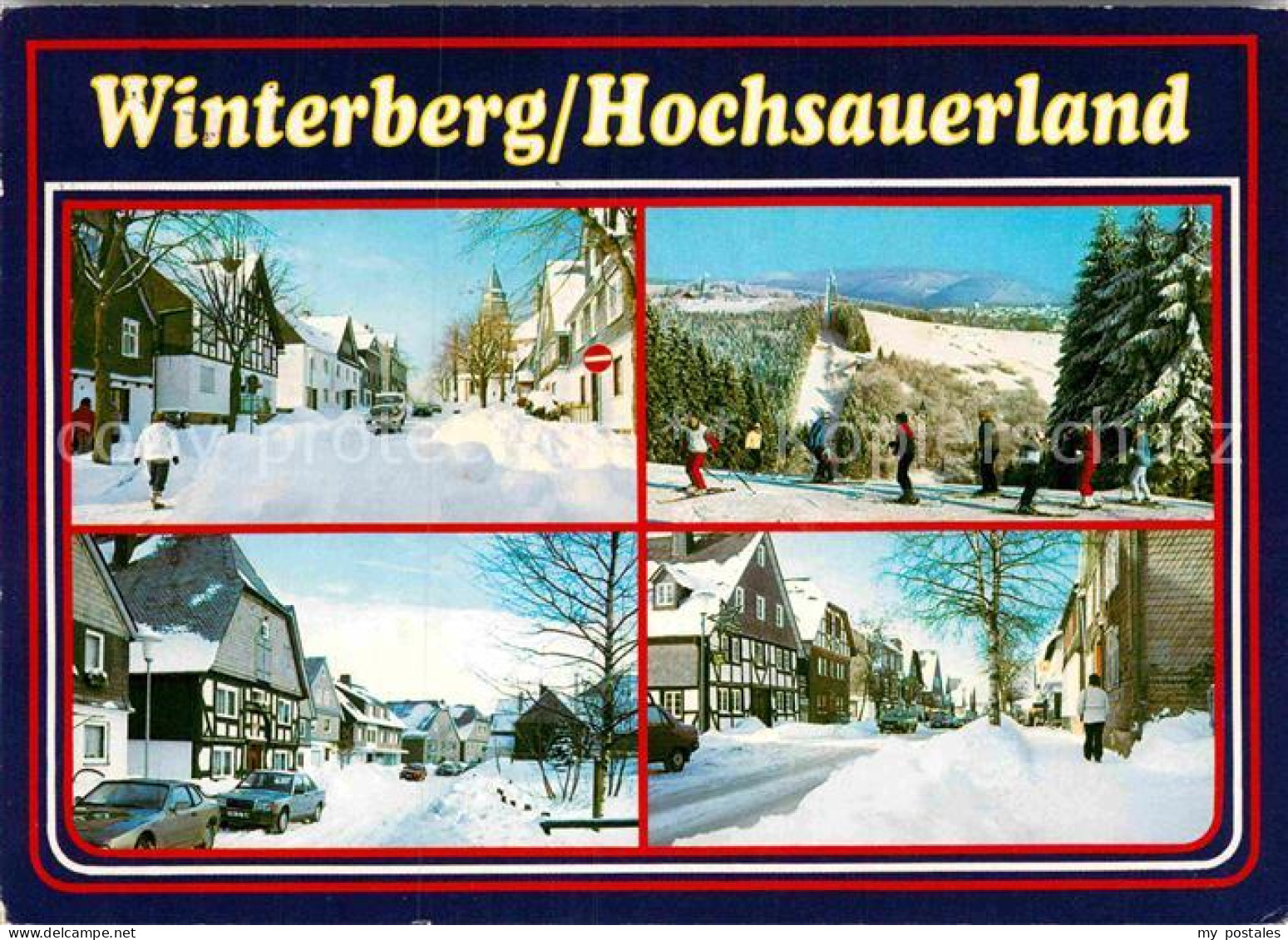 72872217 Winterberg Hochsauerland Ortspartien Im Winter Skigebiet Winterberg - Winterberg