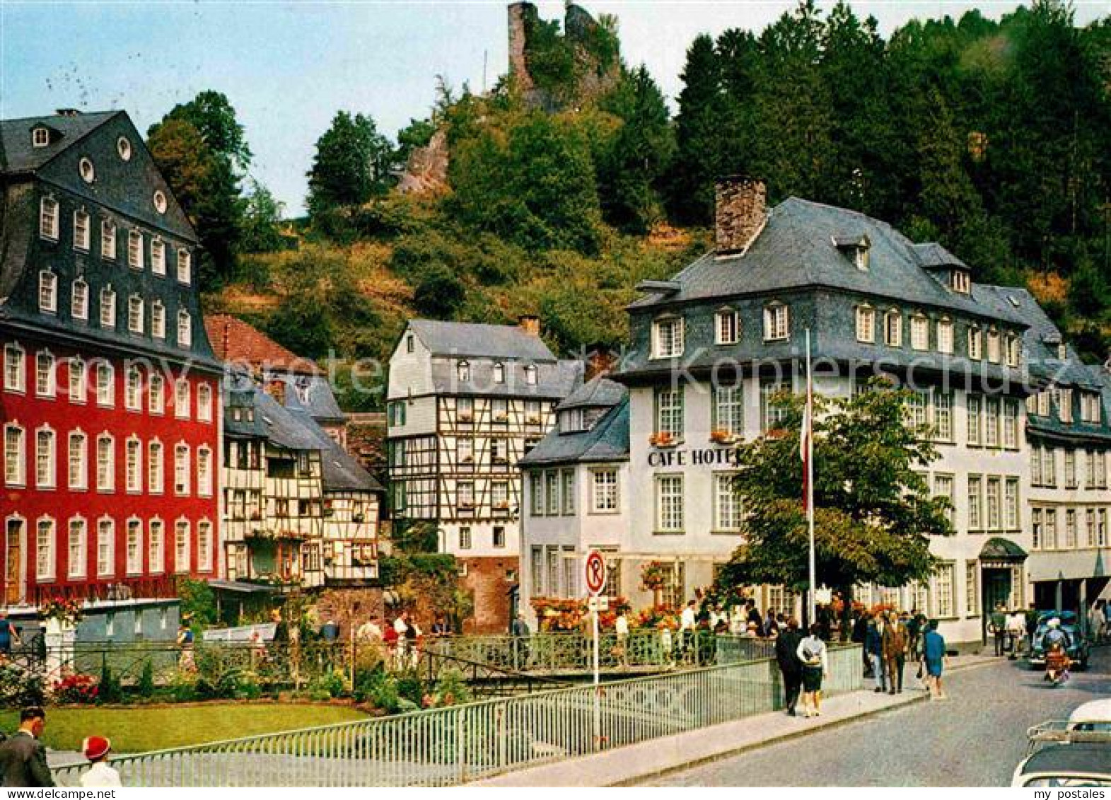 72872163 Monschau Rotes Haus Mit Hotel Horchem Monschau - Monschau