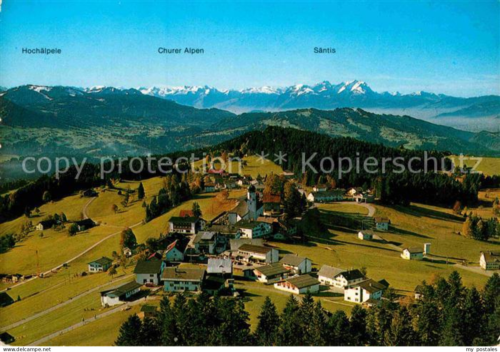 72871335 Sulzberg Allgaeu Fliegeraufnahme Mit Saentis  Sulzberg - Other & Unclassified