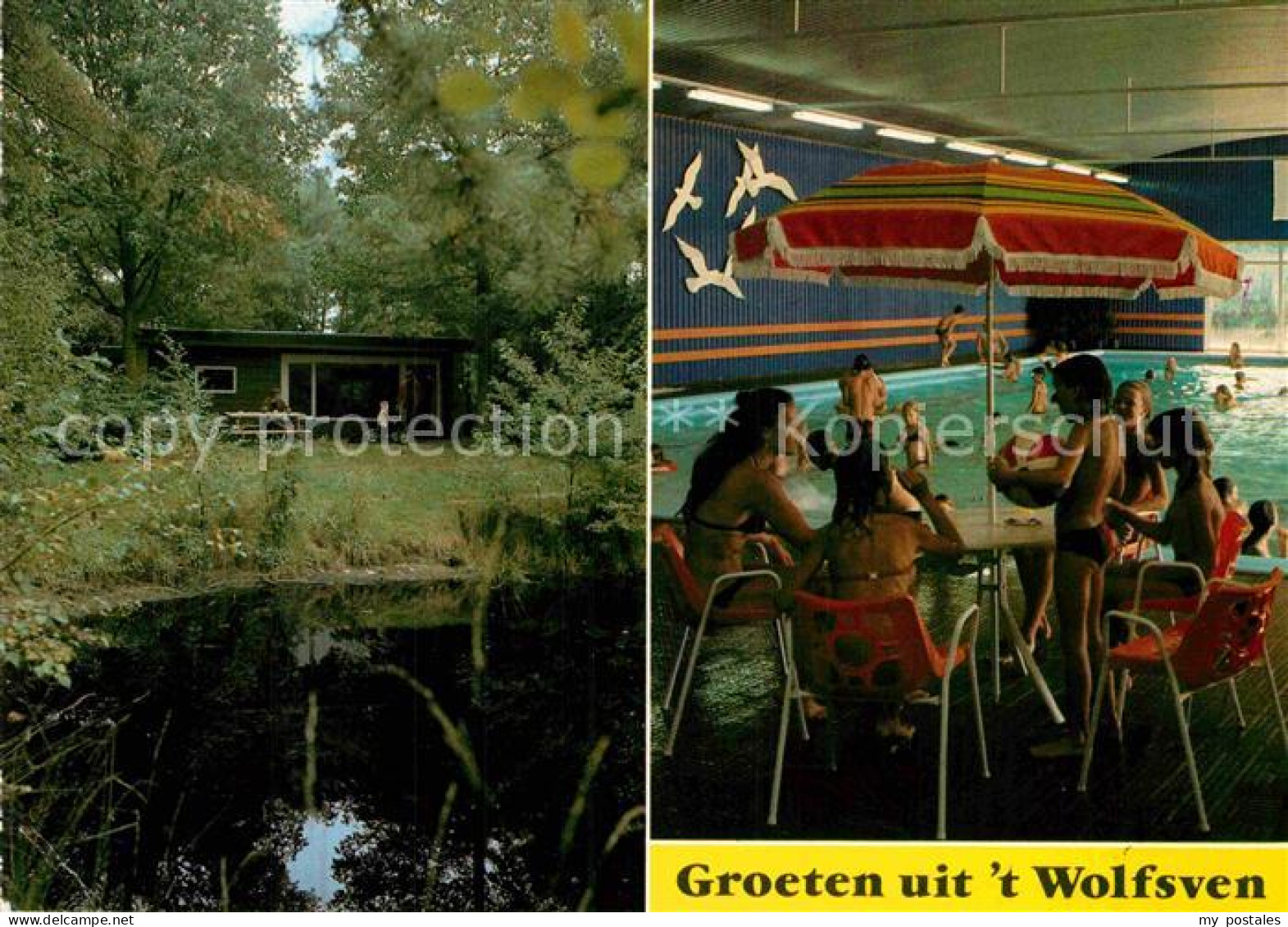 72870406 Niederlande Wolfsven Hallenbad Vakantiepark  - Altri & Non Classificati
