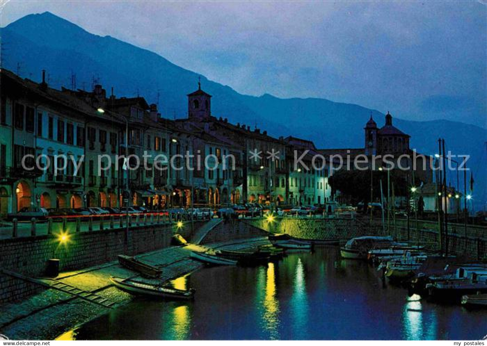 72870357 Cannobio Lago Maggiore Seepromenade Bei Nacht Cannobio Lago Maggiore - Other & Unclassified