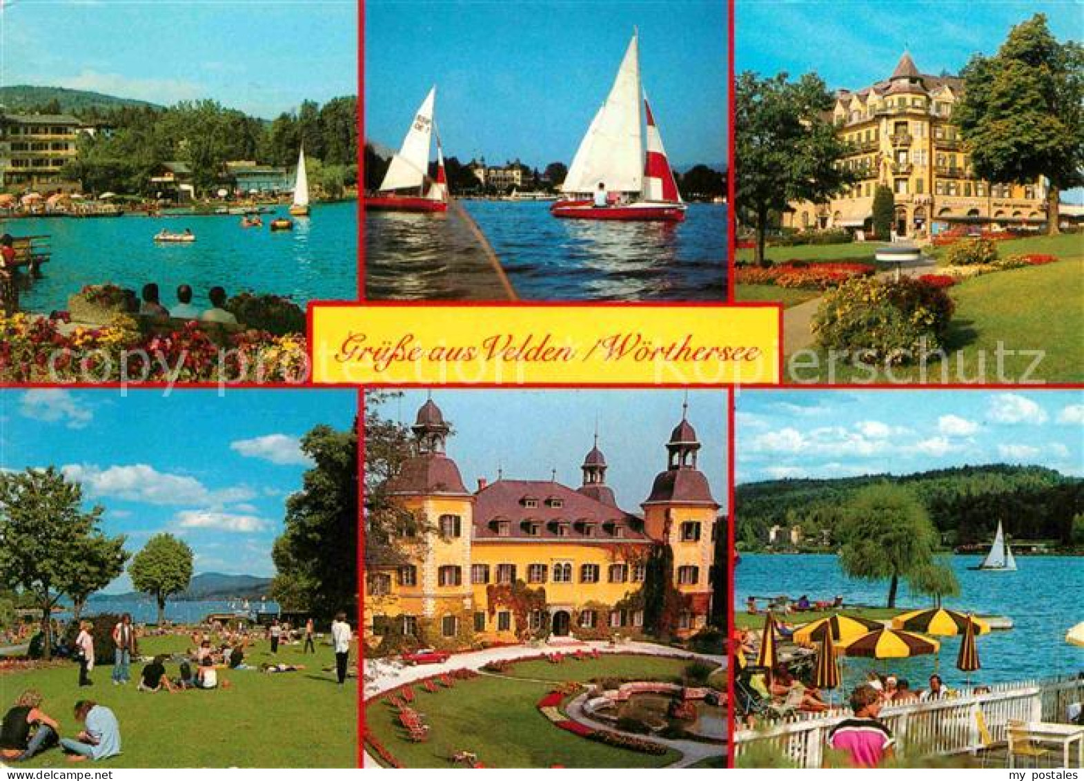 72870327 Velden Woerther See Mit Schlosshotel Promenade  Velden Am Woerther See - Autres & Non Classés
